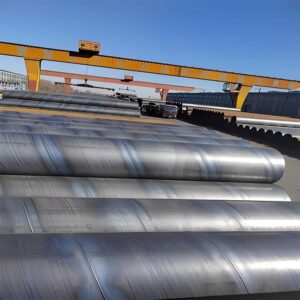 Spiral steel pipe