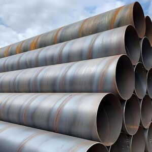 Durable spiral welded steel pipe ASTM A53 used in structural support