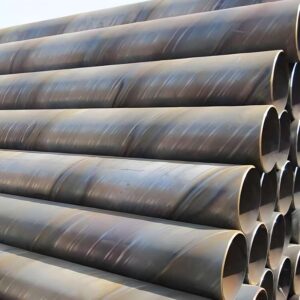 Spiral Steel Pipe API 5L X52 used in fluid transmission projects